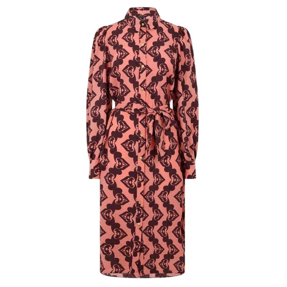 Biba Womens/Ladies Archive Shirt Dress / Pink/Black